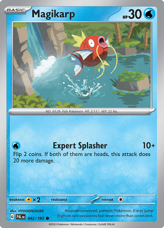 Pokemon Card Paldea Evolved 042/193 42/193 Magikarp Common *MINT*