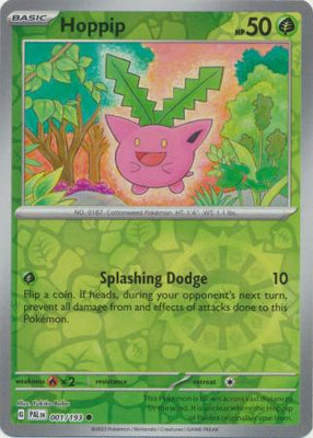 Pokemon Card Paldea Evolved 001/193 1/193 Hoppip Reverse Holo Common *MINT*