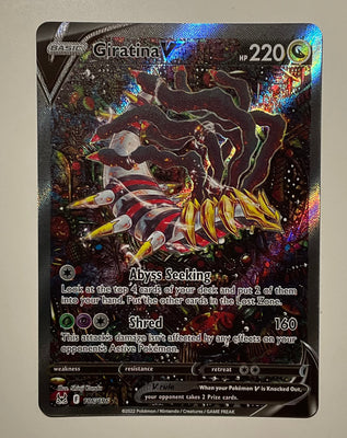 Pokémon TCG: Giratina V - Alternate Art - Lost Origin 186/196 - NM