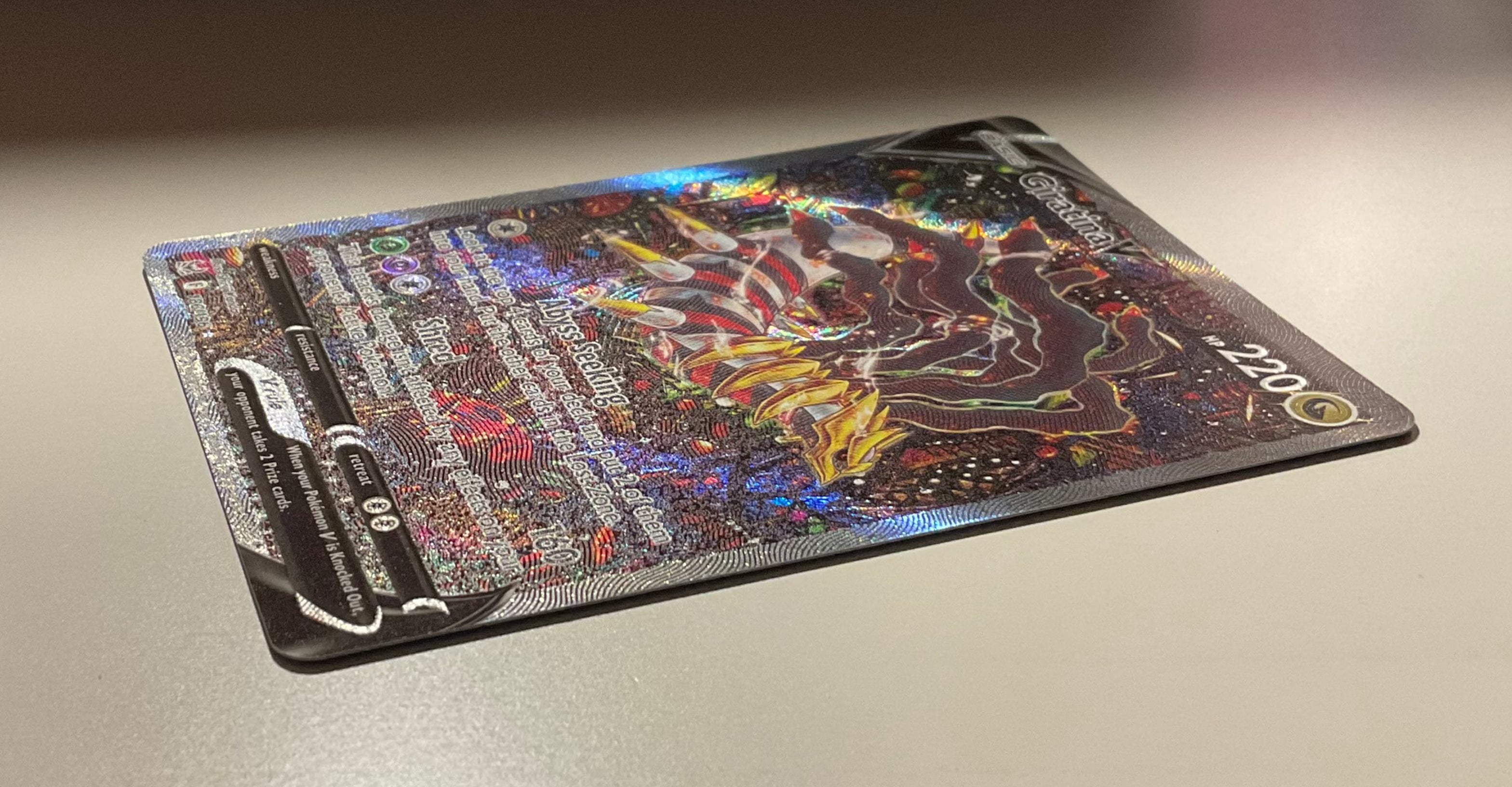 Pokemon Card Giratina V Astro ART Origine Perduta 131/196 - Vinted