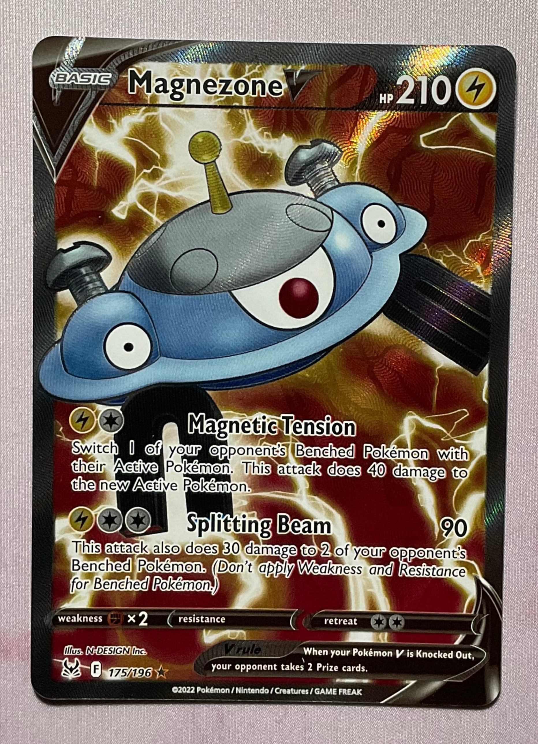 Mirage Gate 163/196 in Portuguese Lost Origin Pokémon TCG