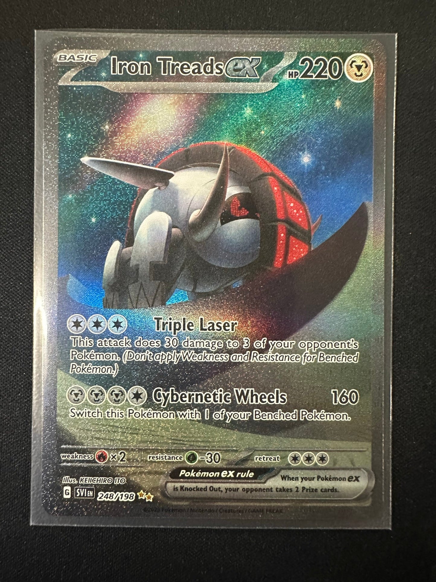 Pokemon Card Scarlet and Violet 248/198 Iron Treads ex Special Illustr Brokenvase Games Pokemon Card Scarlet and Violet 248/198 Iron Treads ex Special Illustr Brokenvase Games