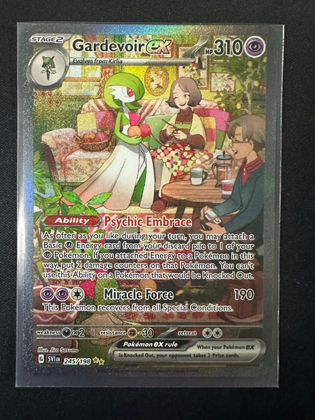 Pokemon Card Scarlet and Violet 245/198 Gardevoir ex Special Illustration Rare *MINT*