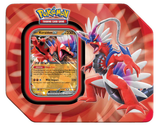 Pokemon TCG: Paldea Legends Tin - Koraidon ex