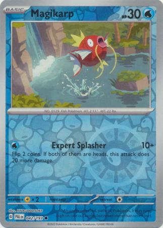 Pokemon Card Paldea Evolved 042/193 42/193 Magikarp Reverse Holo Common *MINT*