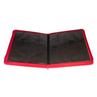 Copy of Palms Off Gaming - STEALTH 12 Pocket Zip Trading Card Binder - RED