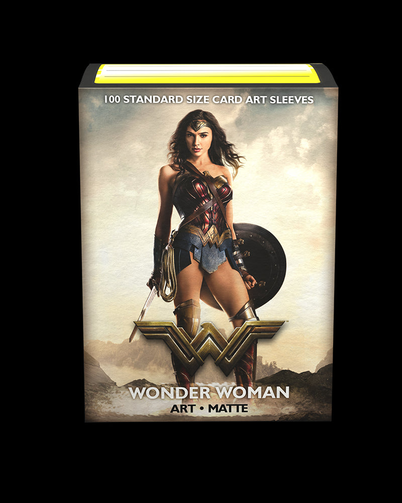 Justice League Dragonshield Matte Art Card Sleeves - Wonder Woman