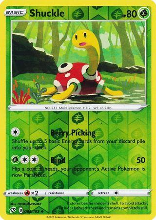 005/192 Shuckle Rebel Clash (RCL) Uncomon Reverse Holo