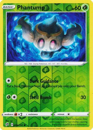 014/192 Phantump Rebel Clash (RCL) Common Reverse Holo