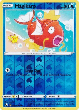 039/192 Magikarp Rebel Clash (RCL) Common Reverse Holo