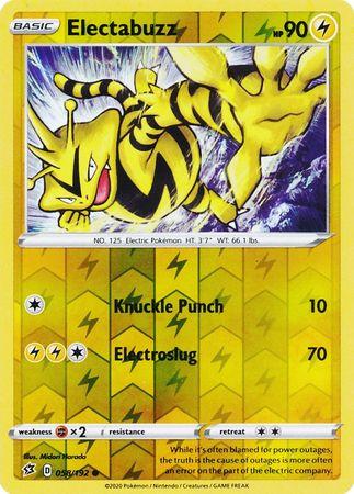 058/192 Electabuzz Rebel Clash (RCL) Common Reverse Holo