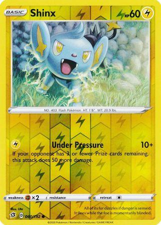 060/192 Shinx Rebel Clash (RCL) Common Reverse Holo