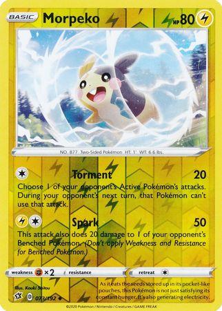 073/192 Morpeko Rebel Clash (RCL) Uncomon Reverse Holo