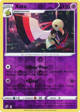 077/192 Xatu Rebel Clash (RCL) Uncomon Reverse Holo