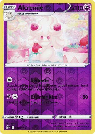 <transcy>087/192 Alcremie Rebel Clash (RCL) Seltener Reverse Holo</transcy>