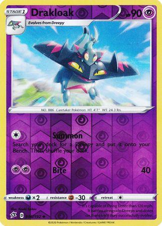 090/192 Drakloak Rebel Clash (RCL) Uncomon Reverse Holo