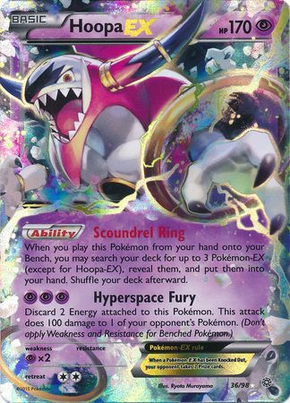 Hoopa EX - 36/98- - Ultra Rare