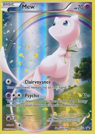 Pokemon Card XY110 Mythical Pokemon Collection Mew XY Black Star Promos