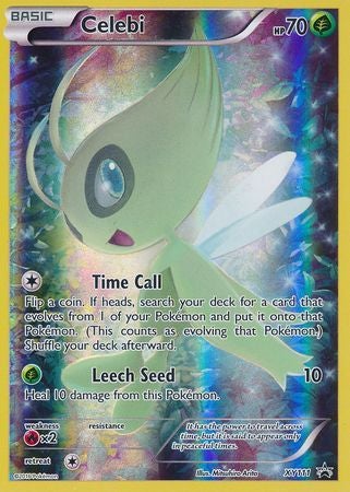 <transcy>بطاقة Pokemon Card XY111 Mythical Pokémon Collection Celebi XY Black Star Promos</transcy>