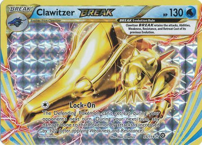 Clawitzer Break - 35/114- - Break Rare