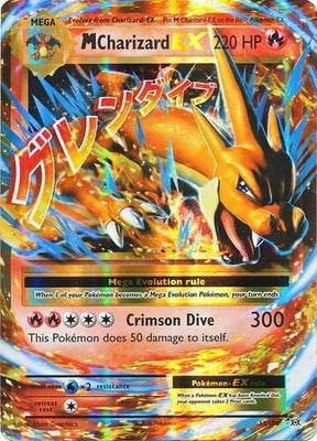 Pokemon Card XY Evolutions 13/108 Mega Charizard EX Rare Holo ex