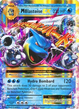 <transcy>لعبة Pokemon Card XY Evolutions 22/108 Mega Blastoise EX Rare Holo ex</transcy>