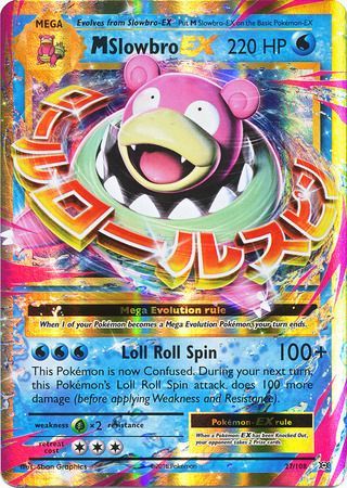 <transcy>Pokemon Card XY Evolutions 27/108 Mega Slowbro EX Sjælden Holo ex</transcy>