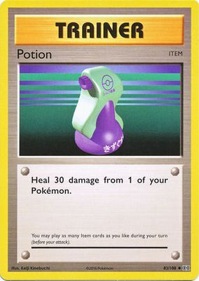 Pokemon Card XY Evolutions 83/108 Potion Item Uncommon