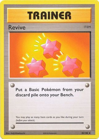 Pokemon Card XY Evolutions 85/108 Revive Item Uncommon