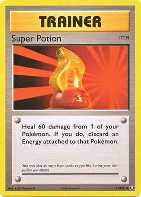 Pokemon Card XY Evolutions 87/108 Super Potion Item Uncommon