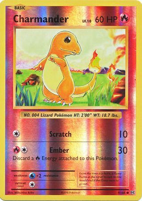 <transcy>Pokemon Card XY Evolutions 9/108 Charmander Reverse Holo Common</transcy>