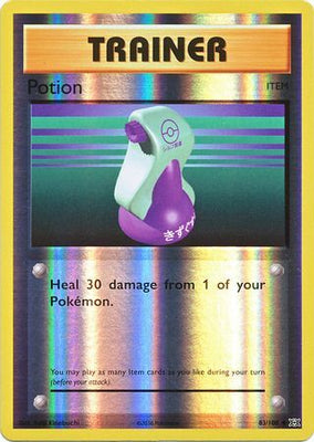 <transcy>Pokemon Card XY Evolutions 83/108 Potion Item Reverse Holo Ikke almindelig</transcy>