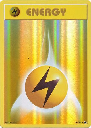 Pokemon Card XY Evolutions 94/108 Lightning Energy Reverse Holo Common