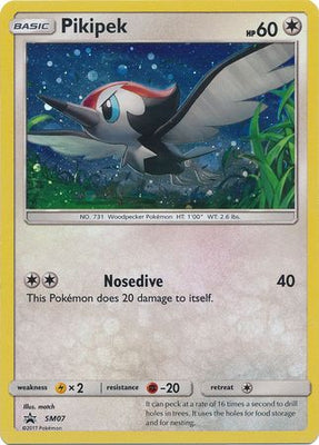 Pokemon Card SM Black Star Promos SM07 Pikipek