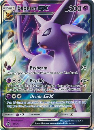 Pokemon Card SM Black Star Promos SM35 Espeon GX