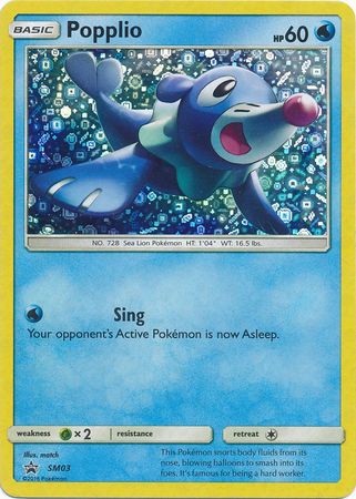 Pokemon Card SM Black Star Promos SM03 Popplio