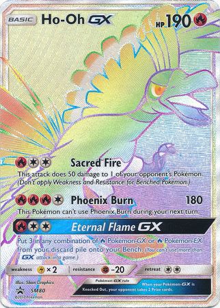 <transcy>Pokemon Karte SM Black Star Promos SM80 Ho-Oh GX</transcy>