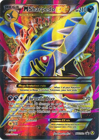 <transcy>M Sharpedo EX - XY200a - Alternative Kunstwerbung</transcy>