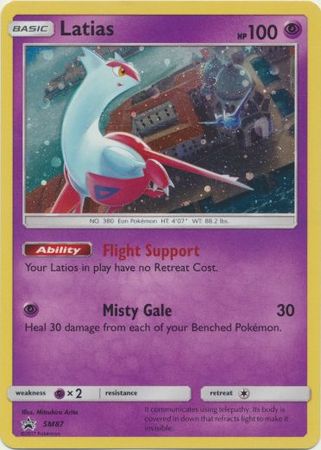 <transcy>Pokemon Card SM Black Star Promos SM87 Latias</transcy>