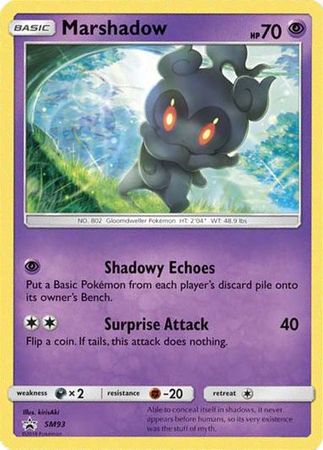 <transcy>Pokemon Card SM Black Star Promos SM93 Marshadow</transcy>
