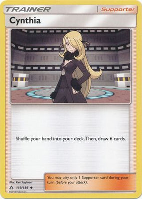 119/156 Cynthia Supporter Ultra Prism
