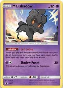 (S) Pokemon Card SM Black Star Promos SM85 Marshadow