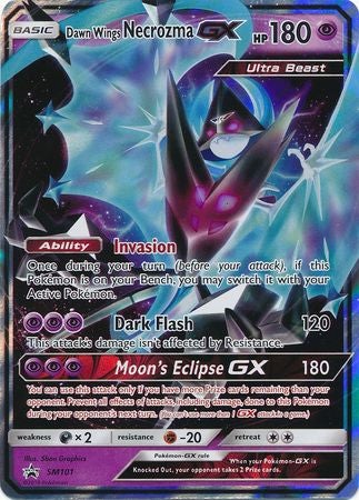 <transcy>Pokemon Card SM Black Star Promos SM101 Dawn Wings Necrozma GX</transcy>