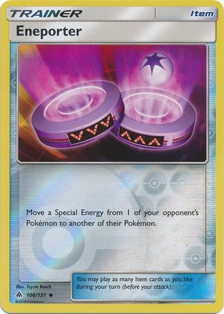 Pokemon Card Forbidden Light 106/131 Eneporter Item Reverse Holo Uncommon *MINT*