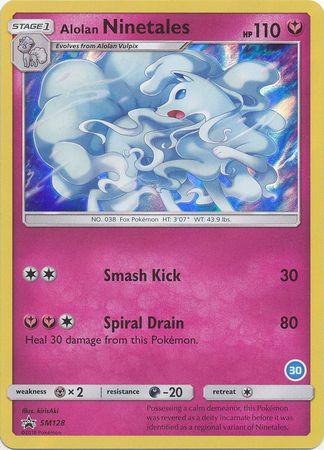 <transcy>Pokemon Card SM Black Star Promos SM128 Alolan Ninetales</transcy>