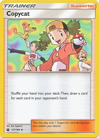 <transcy>Pokemon Card 127/168 Celestial Storm Copycat Supporter Gelegentlich</transcy>