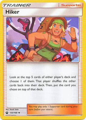 Pokemon Card 133/168 Celestial Storm Hiker  Supporter Uncommon