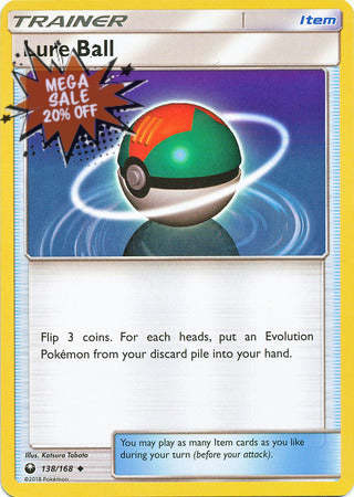 Pokemon Card 138/168 Celestial Storm Lure Ball Item Uncommon