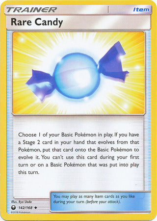 Pokemon Card 142/168 Celestial Storm Rare Candy Item Uncommon
