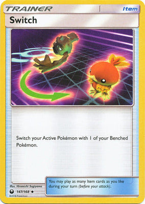 Pokemon Card 147/168 Celestial Storm Switch Item Uncommon